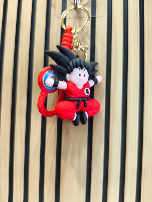 Goku Sillicon Keychain