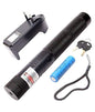 500mW Rechargeable Green Laser Pointer – Aluminium Body with LED Light & Battery long range