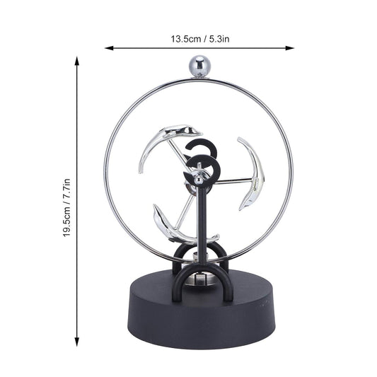 Perpetual Motion Instrument Ornament Cute Desktop Sculpture (Pack of 1)