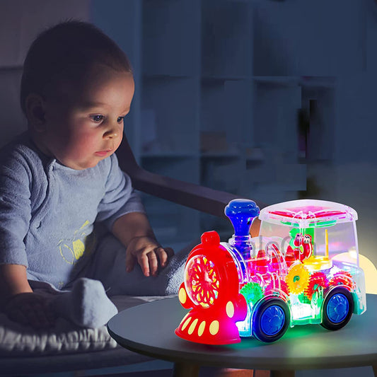 Electric Gear Train Toys with Cool Light & Sound Effect.