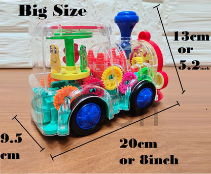 Electric Gear Train Toys with Cool Light & Sound Effect.