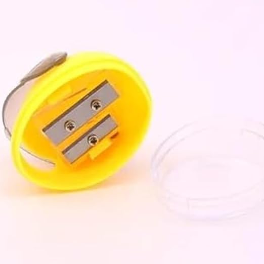 Helmet Shaped Pencil sharpner, Birthday return gift, sharpner for Kids, Pencil sharpner, (Pack of 2) (Assorted colors)