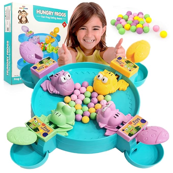 Hungry Frog Game 2-4 Players Game