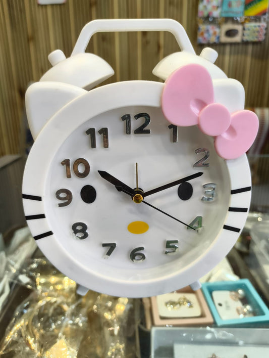 Hello Kitty Table Clock