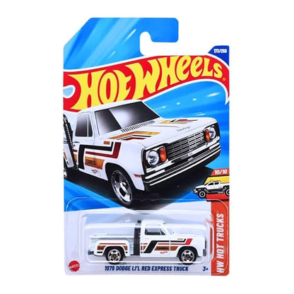 Hot Wheels 2025 1978 Dodge LI'L Red Express Truck (White)