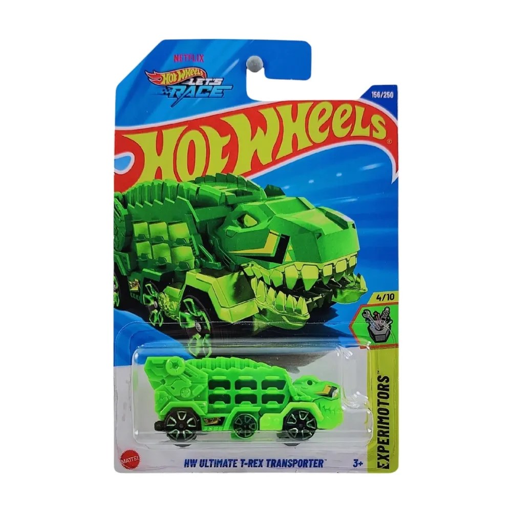 Hot Wheels HW Ultimate T-Rex Transporter 4/10 (Green)