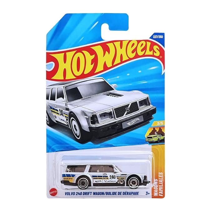Hot Wheels Volvo 240 Drift Wagon  3/5