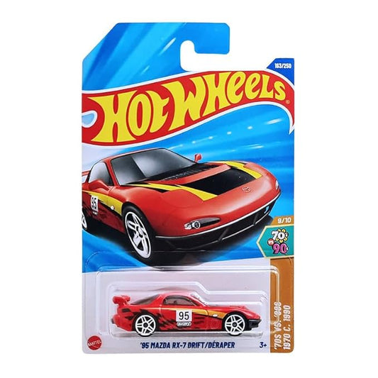 Hot Wheels  95 Mazda RX-7 Drift 9/10 (Red)