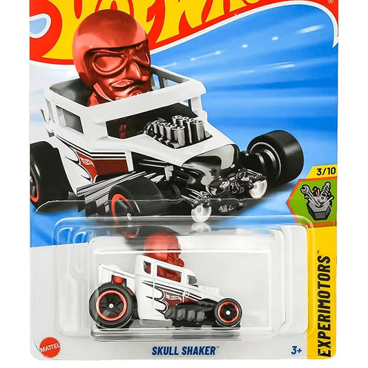 Hot Wheels Skull Shaker White 3/10