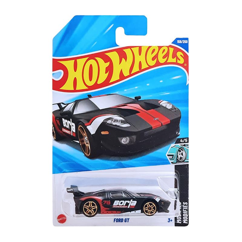 Hot Wheels Ford GT 4/5 (Black)