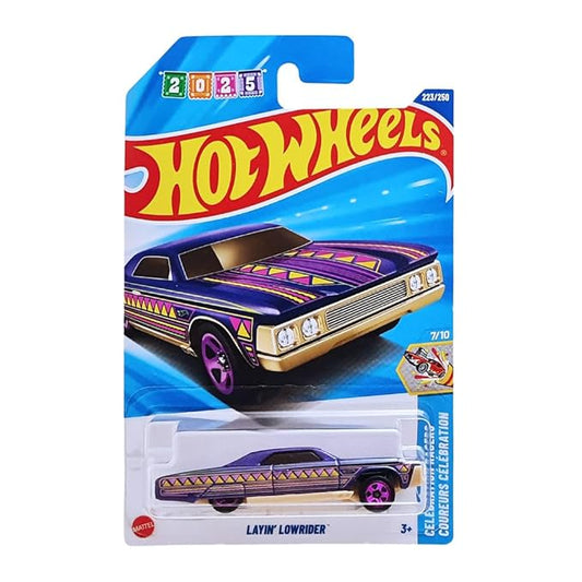 Hot Wheels Layin Lowrider 7/10 (Purple)