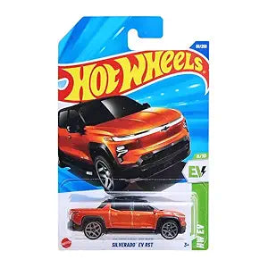 Hot Wheels  Silverado EV RST 6/10 (Orange)