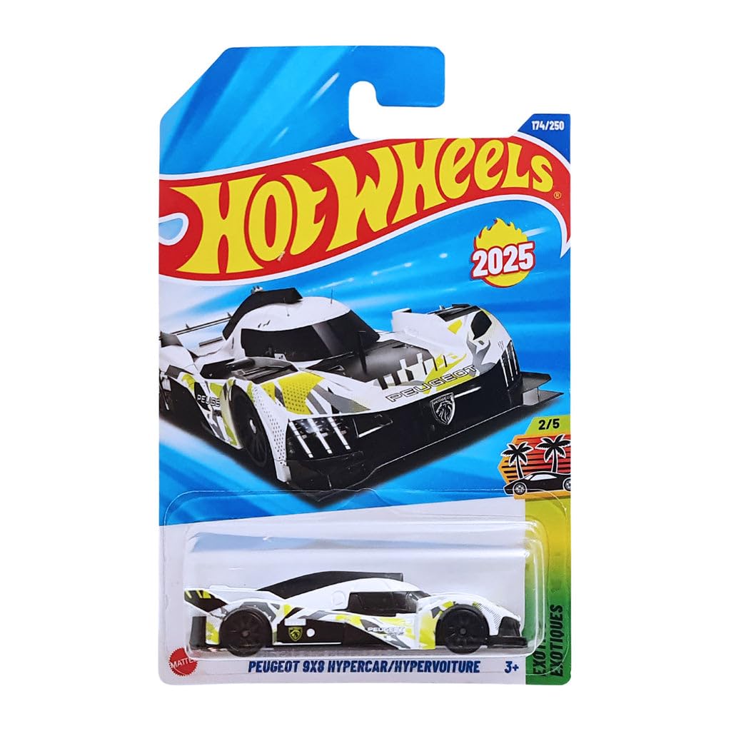 Hot Wheels Peugeot 9x8 Hypercar Exotics