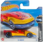 Hot Wheels El Viento, X-Raycers Series, Die-Cast Model Car, 6/10, Yellow and Red