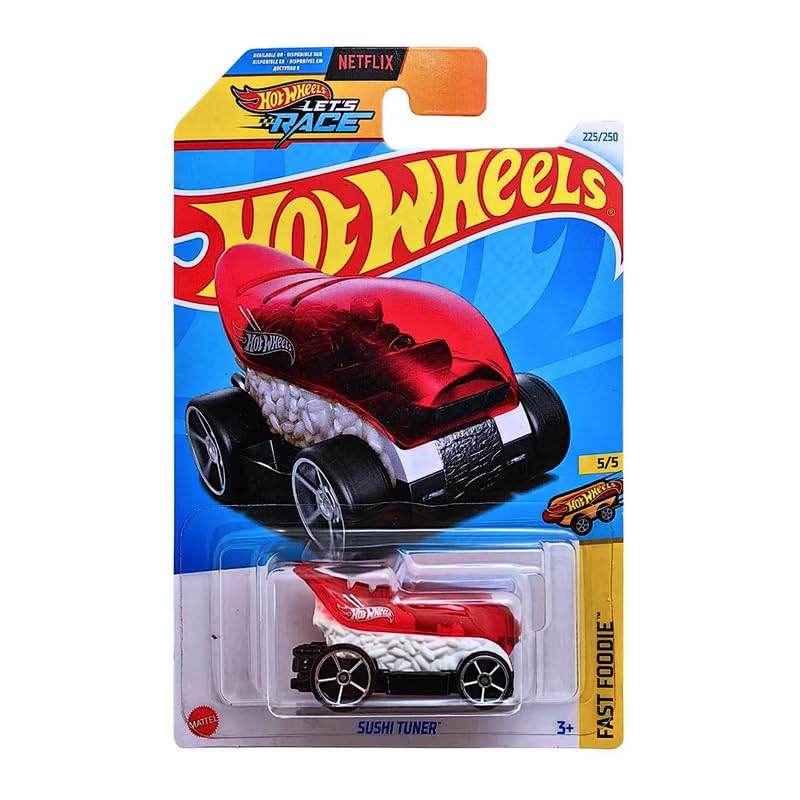 Hot Wheels Let's Race Netlix Sushi Tuner (Red)
