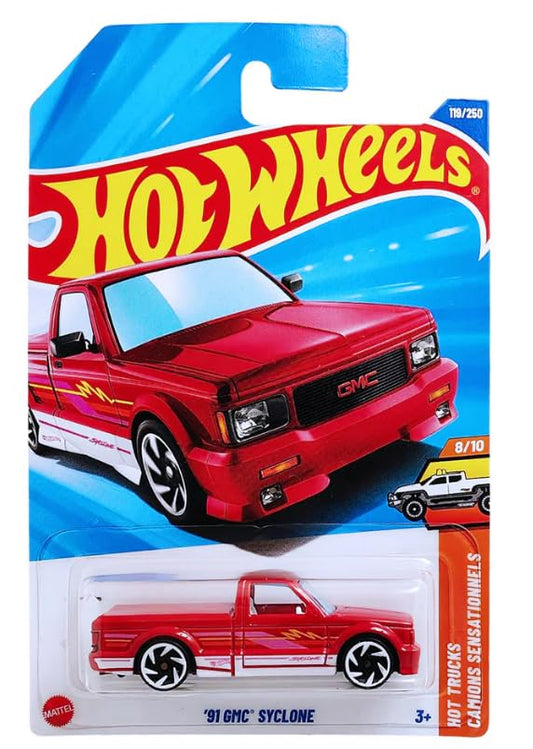 Hot Wheels '91 GMC Syclone [Red]