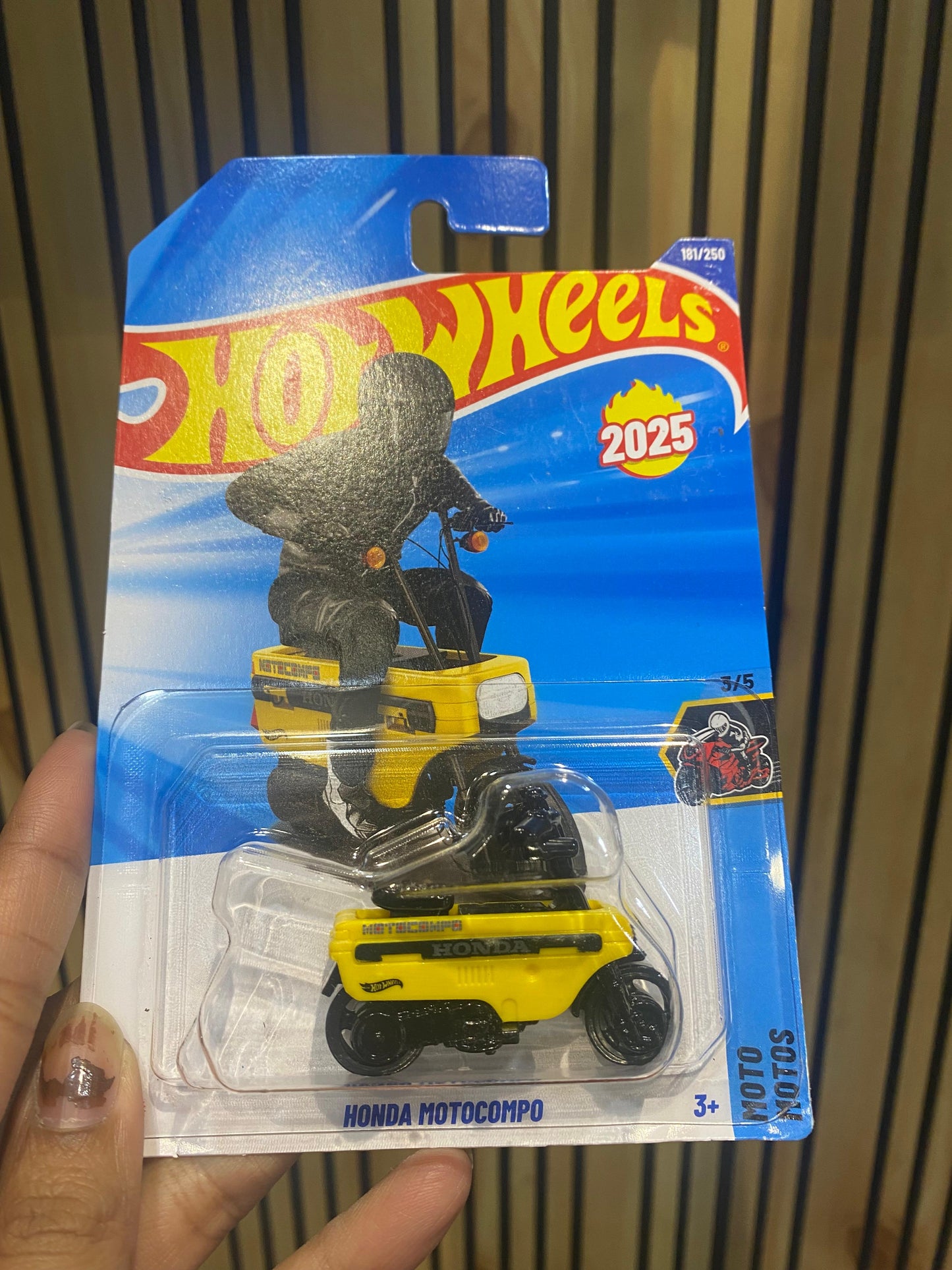 Hot Wheels Honda Motocompo - Yellow and Black