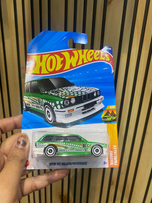 Hot Wheel BMW M3 Wagon/Remorque - Green
