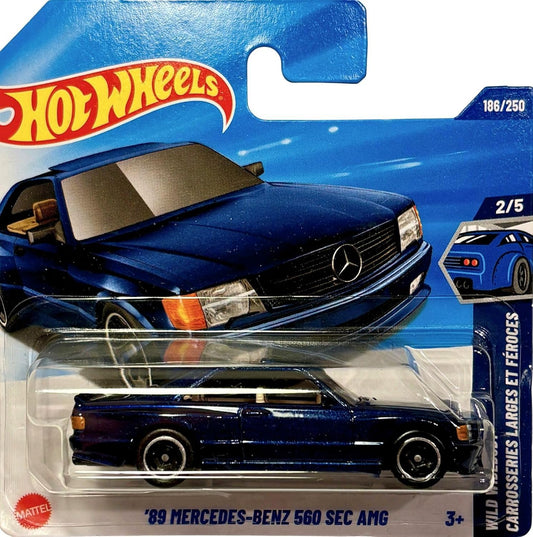 Hot Wheels - '89 Mercedes-Benz 560 SEC AMG (Dark Blue)