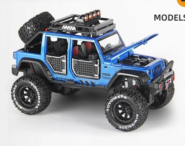 Die Cast 1:24 Jeep (Blue)