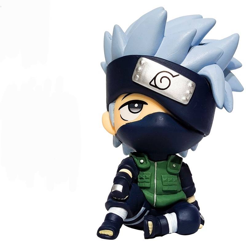 Cute Mini Kakashi Sitting Figurine