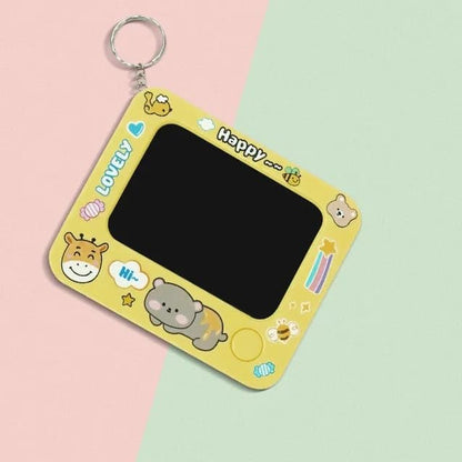Cartoon Cute LCD Tab with Keychain. (Assorted)