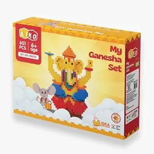 My Ganesh Set - 601 Piece Building Block Set for Kids | Educational and Creative Toy For Boys And Girls.