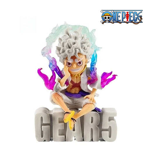Luffy Gear 5 Action Figure – 10cm PVC Anime Collectible