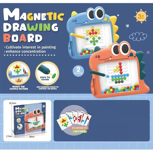 Dinosaur Magnetic Writing & Drawing Board for Kids