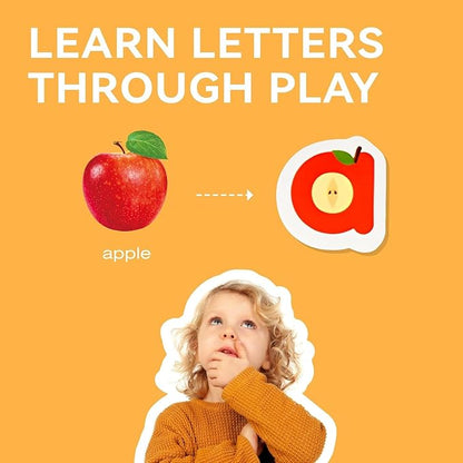 78 Pieces Magnetic Alphabet Letters for Kids