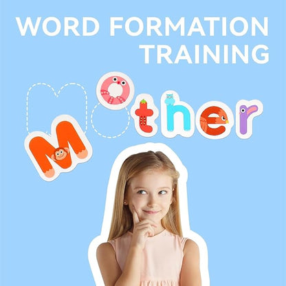 78 Pieces Magnetic Alphabet Letters for Kids