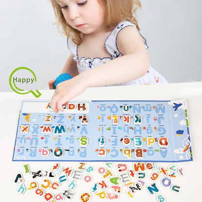 78 Pieces Magnetic Alphabet Letters for Kids