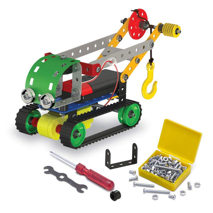 Mechanix Robotix-2 STEM Building Set – Motor & Gear Kit for Ages 8+