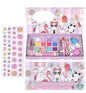 Cosmetic Kids Makeup Kit for Girls Kids Play Washable Makeup Set Mirror Lip Gloss Nail Paint Eye Shadow Palette with Brush for Girls