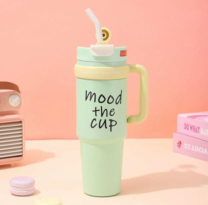 Mood The Cup Insulated Water Bottle, 900 ml, Stainless Steel