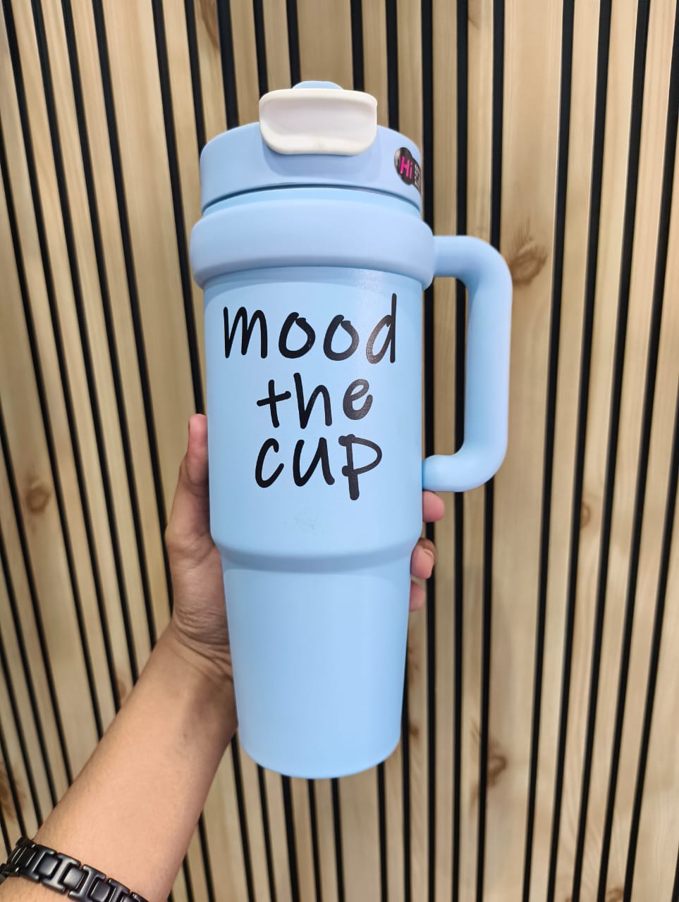 Mood The Cup Insulated Water Bottle, 900 ml, Stainless Steel