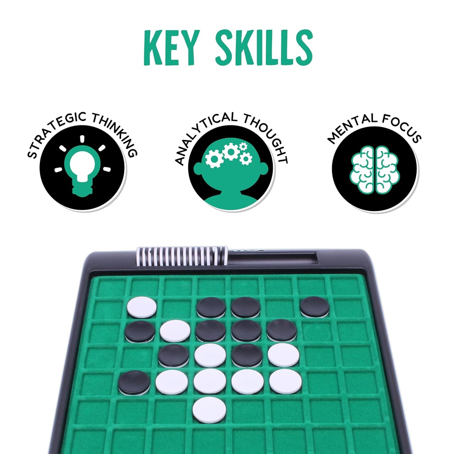 Othello Classic - Strategy Game, Board Game for Kids and Adults