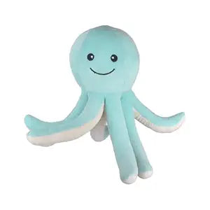 Plush Mint Green Octopus Soft Toy, 30 cm