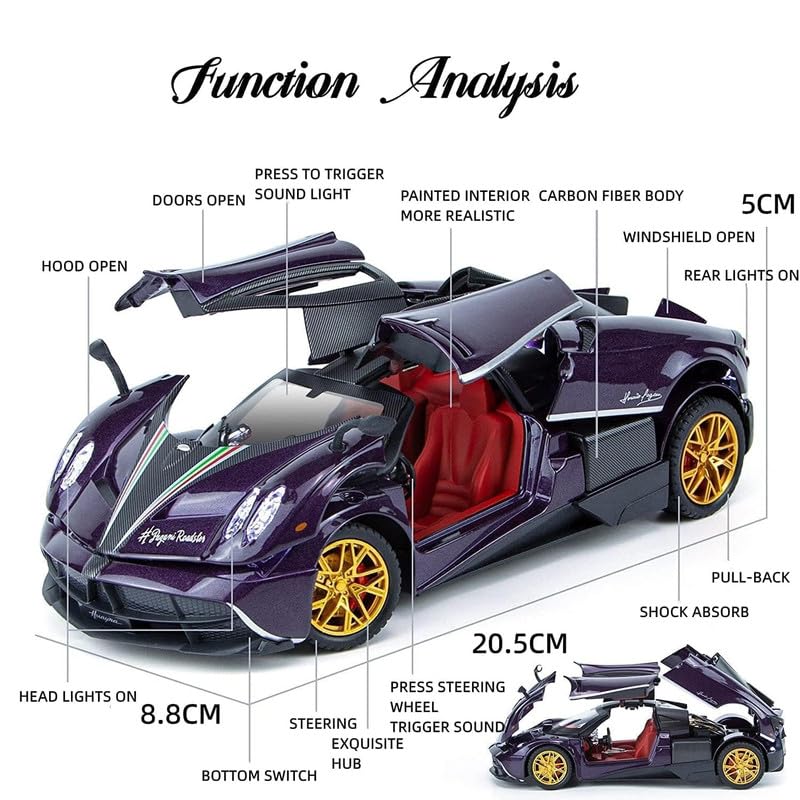 1:24 Scale Die cast - Pagani Huayra