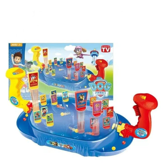 PAW Patrol Pinball Game – Marble Shooting Tabletop Toy with Joystick