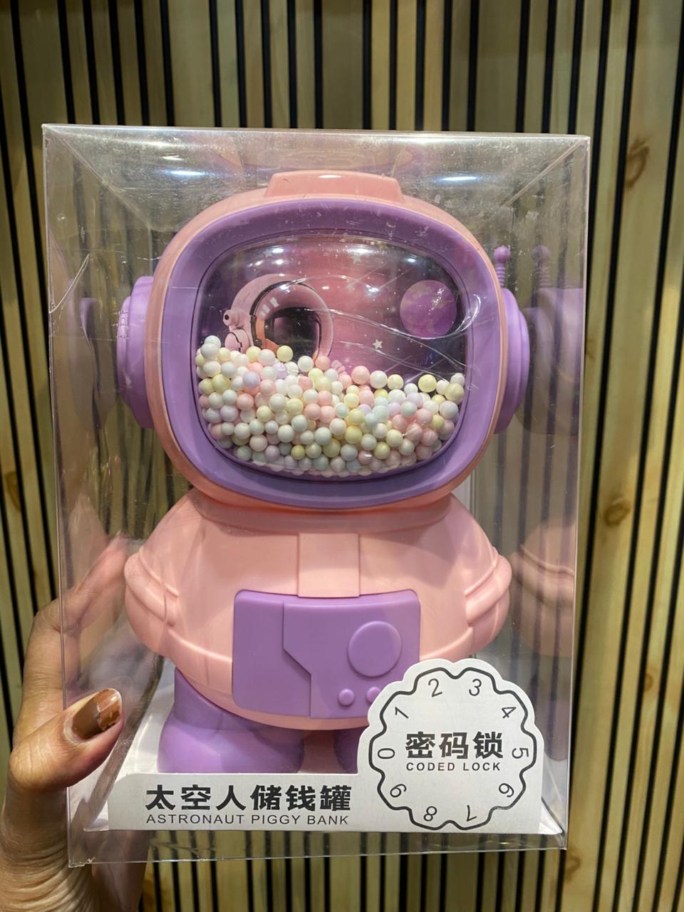 Piggy Bank Space (Pink or Purple) (Big Size)