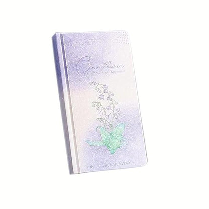 Glitter Gradient To-Do Notepad And Checklist Diary (Canvallaria Flower) (Purple)