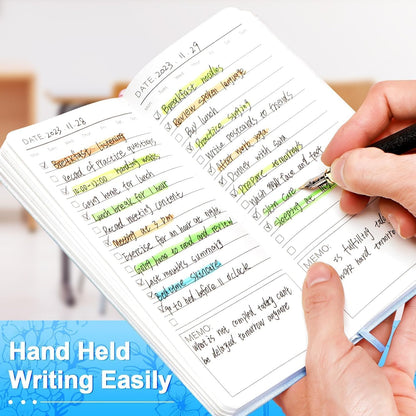 Glitter Gradient To-Do Notepad And Checklist Diary (Canvallaria Flower) (Purple)