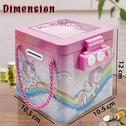 Piggy Bank - Coin Box for Kids (Unicorn)