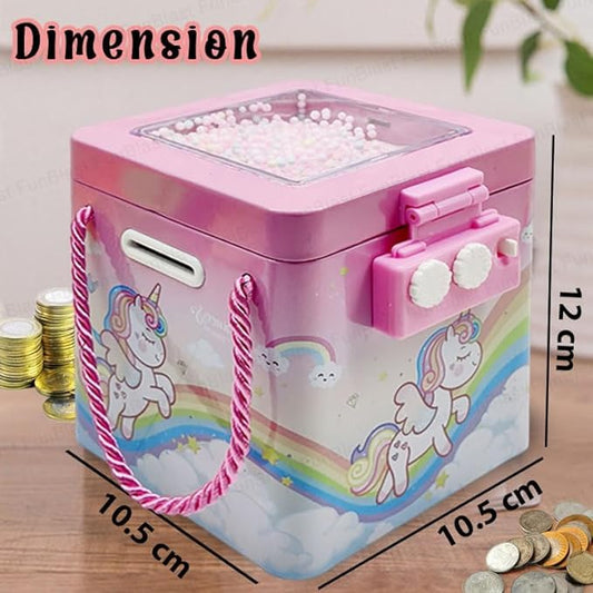 Piggy Bank - Coin Box for Kids (Unicorn)