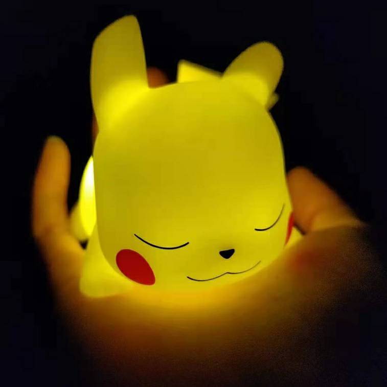 Mini Pikachu-Style Glow Lamp – Cute Night Light Edition