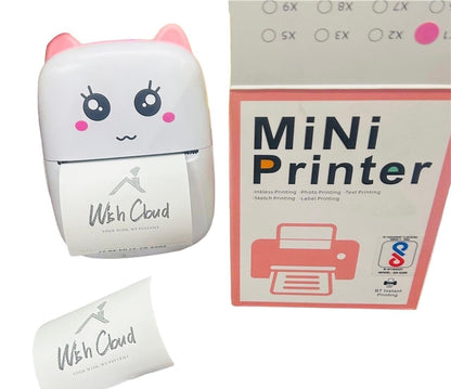Mini Portable Bluetooth Thermal Printer – 57mm Photo & Label Printer