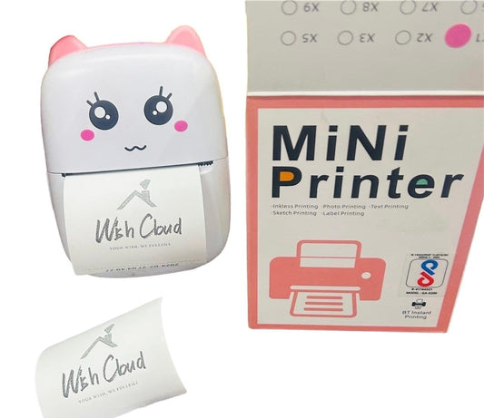 Mini Portable Bluetooth Thermal Printer – 57mm Photo & Label Printer