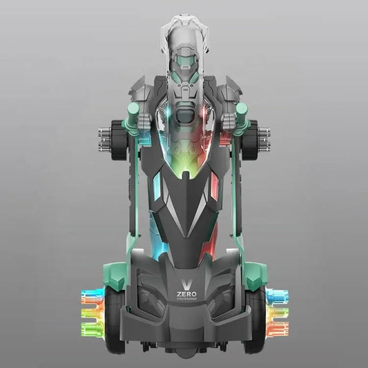 Policeman Robot Toy Vehicle with Lights, Music, B/O Mode & 360° Rotation for Kid|Boys|Girls (Color-as Shown), +3Yrs.