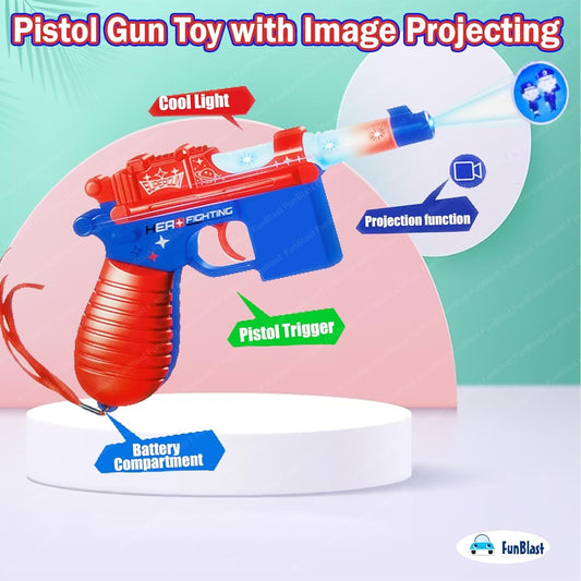 Gun Toys for Kids – Flash Gun Image Projecting Toy for Kids, Pretend Play Toys for Kids, Toy Gun with Sounds, Electric Gun Toy, Toy Gun Pistol for Kids